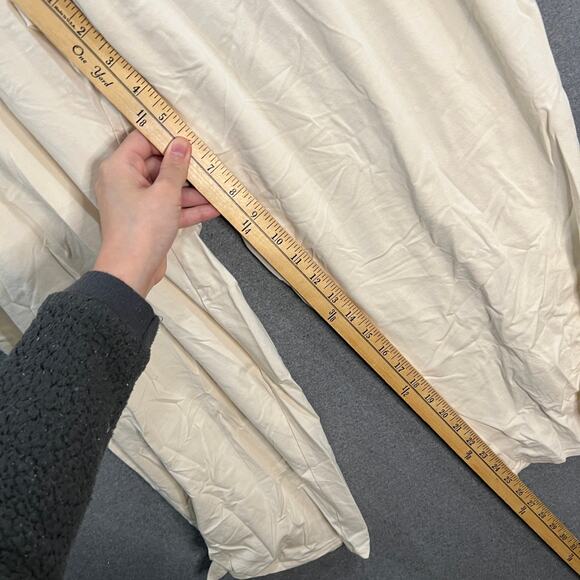 AnyBody Textured Jersey Pant with Tie Detail Warm Sand, Size 2X - Picture 7 of 11